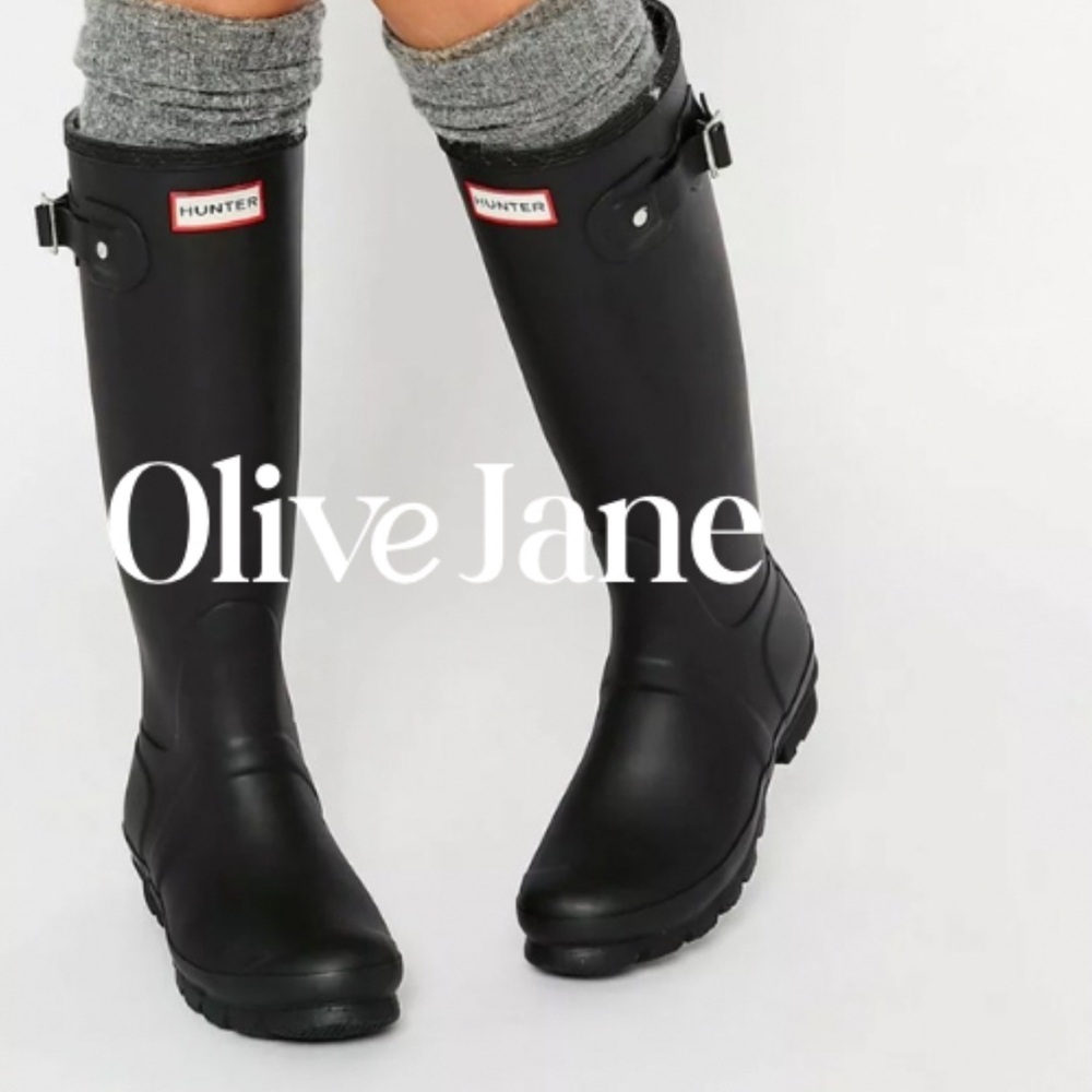 Hunter Classic Black Tall Boots